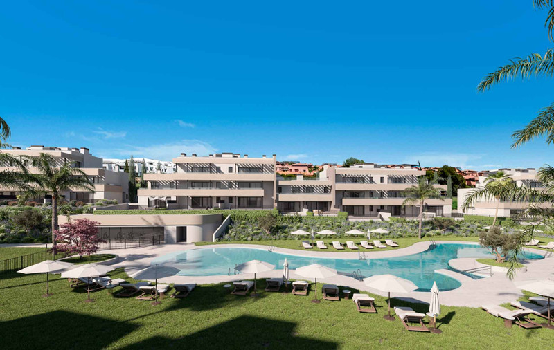 Bliss Homes – Casares - eksklusivt nybyggprosjekt med lagunebasseng, solterrasser, palmetrær og moderne leiligheter