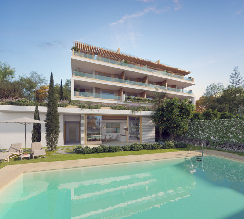 Kool Homes – Torremolinos - moderne luksusleilighetskompleks med takterrasse, balkonger, frodig hage og privat basseng