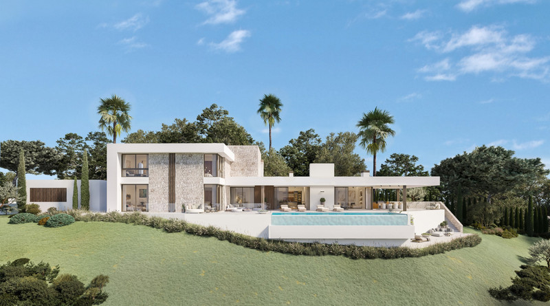 La Reserva de la Cala Golf – La Cala Golf - moderne luksusvilla med infinitybasseng, terrasser og velstelt hage
