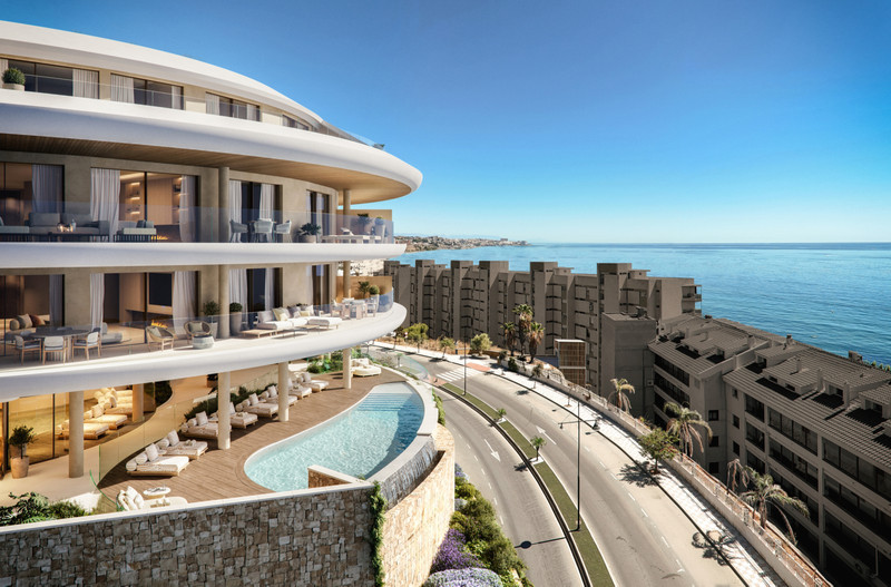 Óleo – Carvajal - buet luksusbygg med uendelighetsbasseng, terrasser og panoramautsikt over Middelhavet