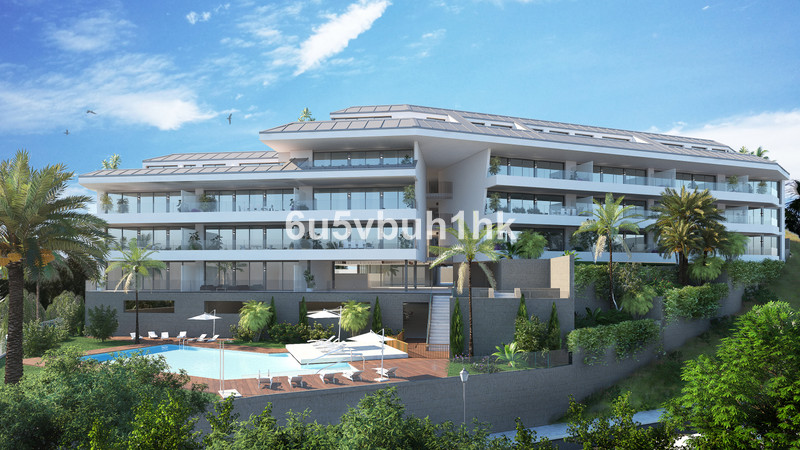 Torreblanca Heights – Fuengirola - moderne luksusleilighetskompleks med solcellepaneler på taket, basseng og tropiske hager